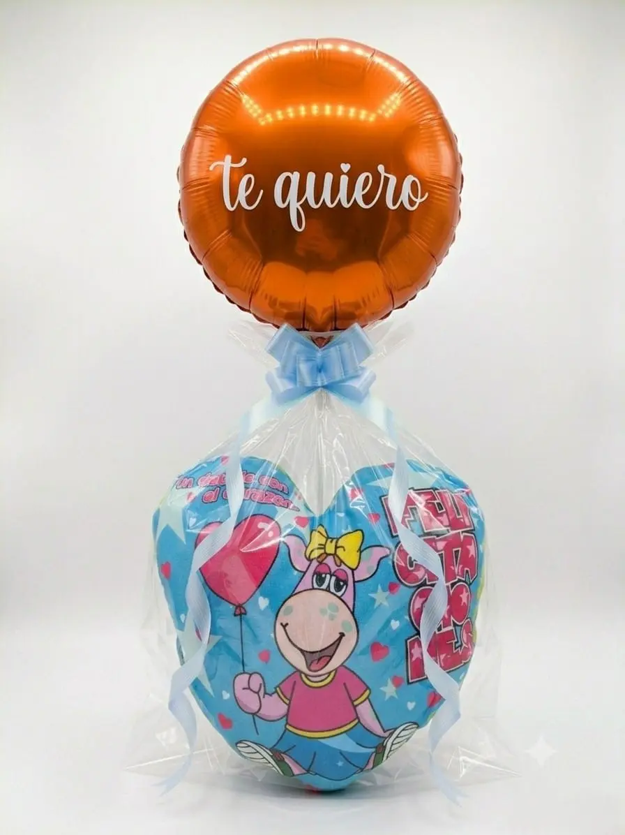Cojin Corazon Felicitaciones - vista 1