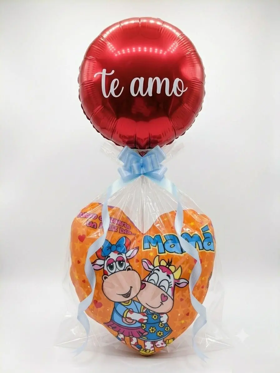 Cojin Corazon Feliz Dia Mama - vista 1