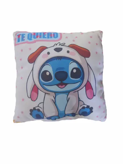 Cojin Cuadrado Stitch