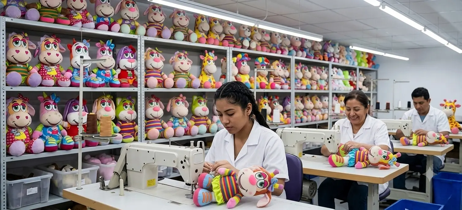 Fábrica de peluches